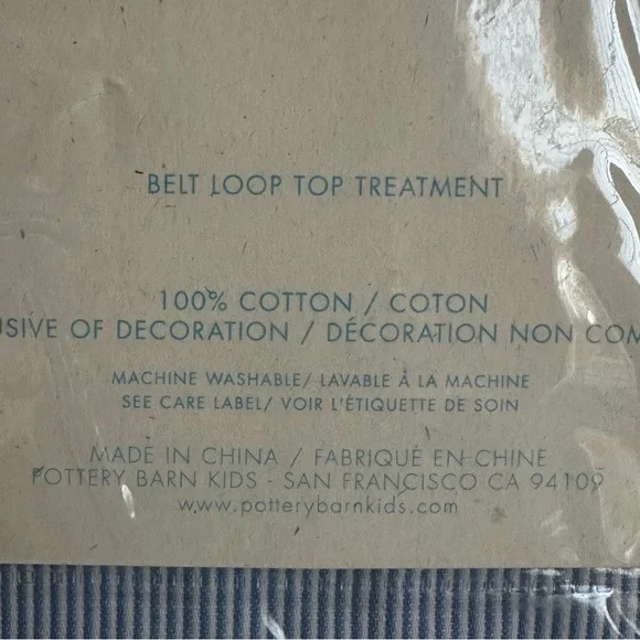 Pottery Barn Kids Ryder Train Valance Window Treatment - Picture 9 of 9